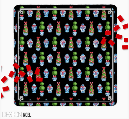 Christmas Mahjong Mat – Festive Holiday Designs | 24 Designs