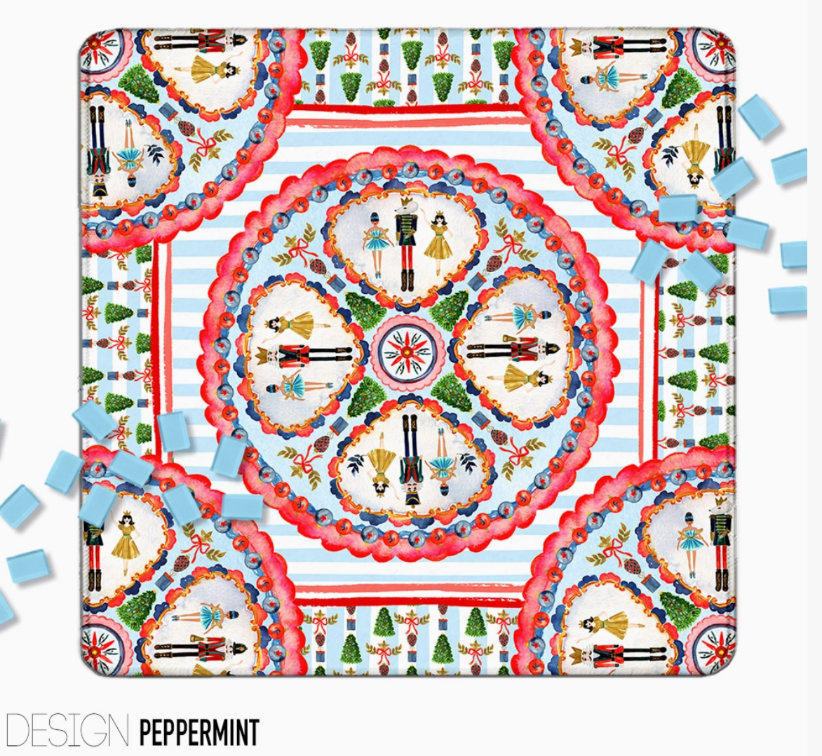 Christmas Mahjong Mat – Festive Holiday Designs | 24 Designs