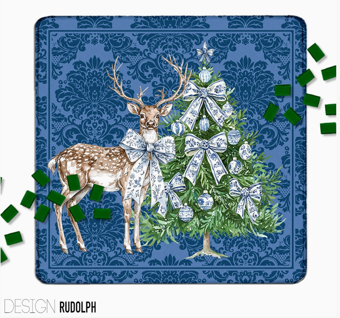 Christmas Mahjong Mat – Festive Holiday Designs | 24 Designs
