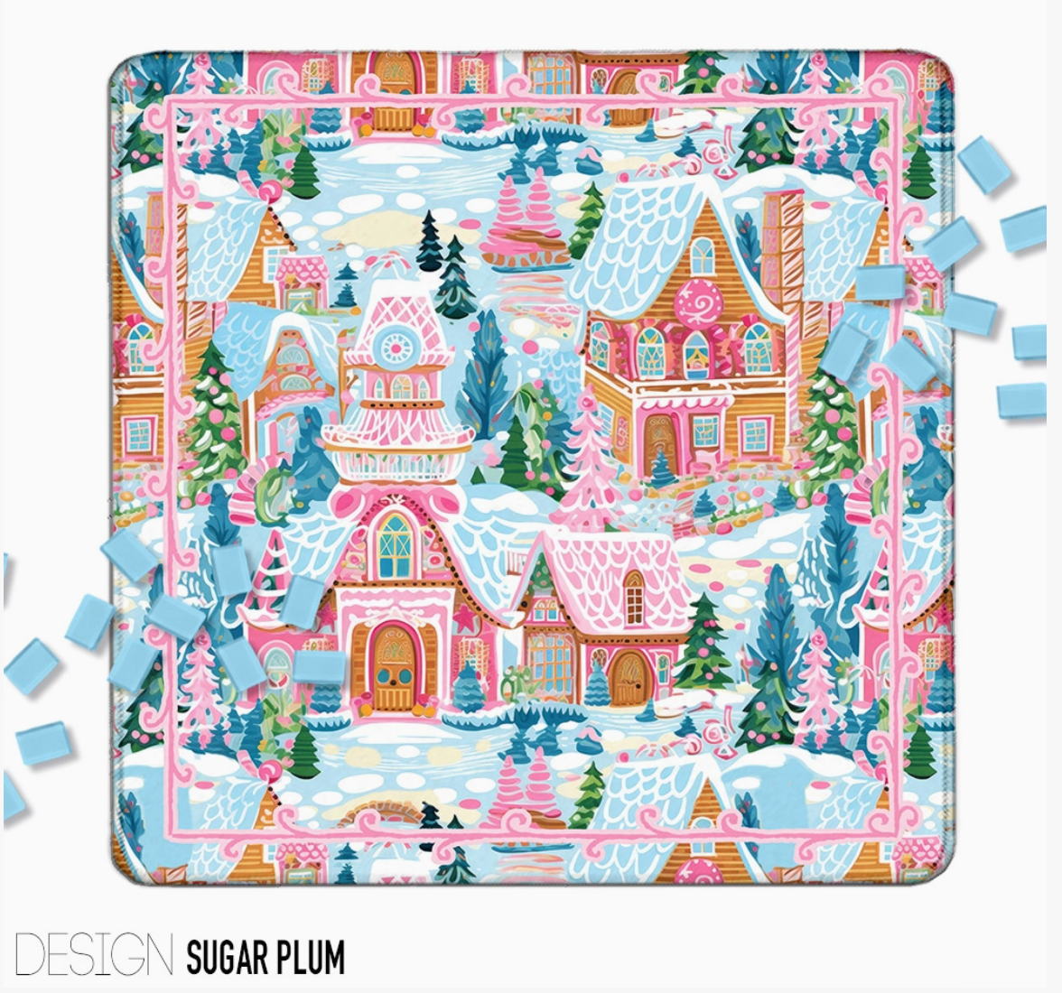Christmas Mahjong Mat – Festive Holiday Designs | 24 Designs
