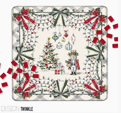 Christmas Mahjong Mat – Festive Holiday Designs | 24 Designs