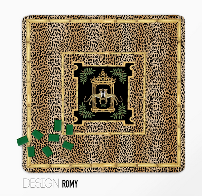 Preppy Mahjong Mat – Designer Prints | 13 Designs | Made in USA