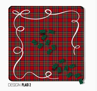Classic Tartan & Plaid Mahjong Mat – 12 Designs