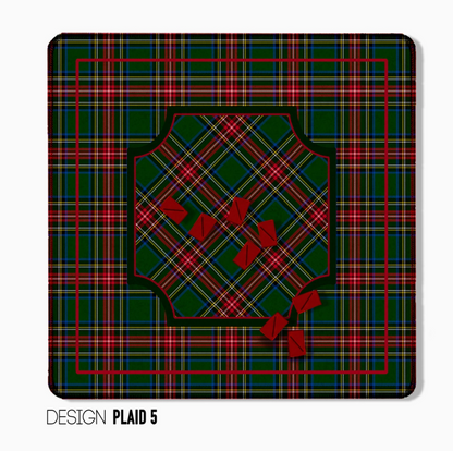 Classic Tartan & Plaid Mahjong Mat – 12 Designs