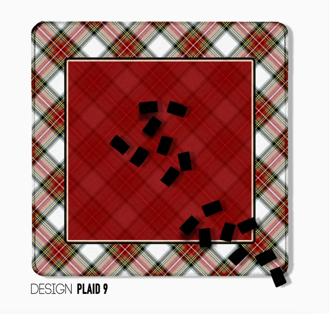 Classic Tartan & Plaid Mahjong Mat – 12 Designs