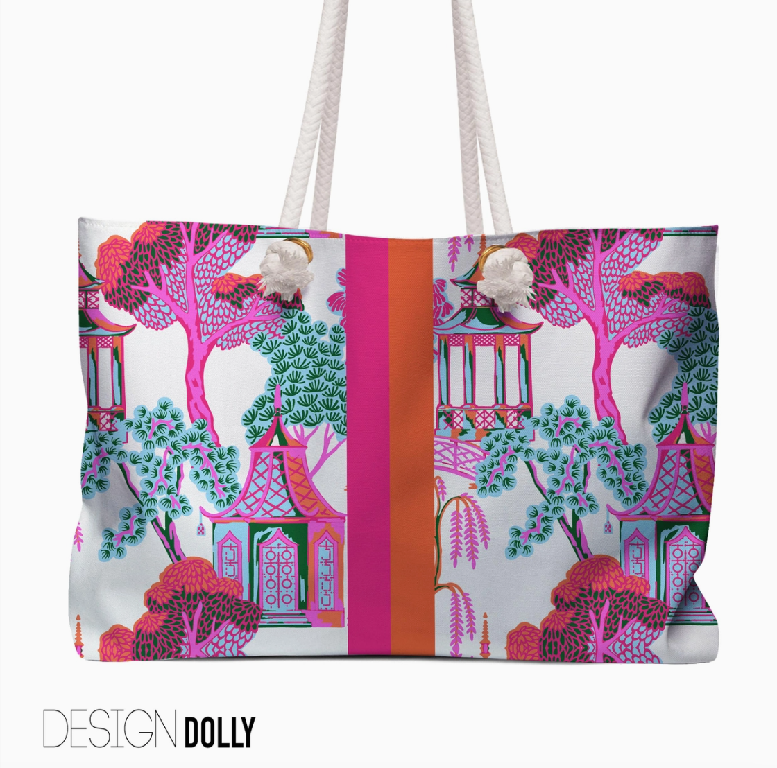 Mahjong Tote Bag – Large Carryall | 29 Designs
