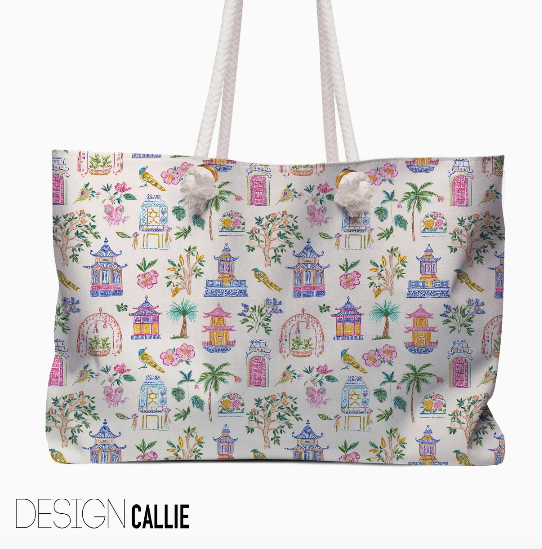 Mahjong Tote Bag – Large Carryall | 29 Designs
