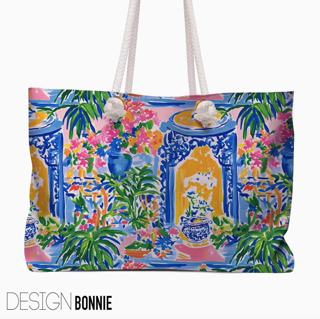 Mahjong Tote Bag – Large Carryall | 29 Designs