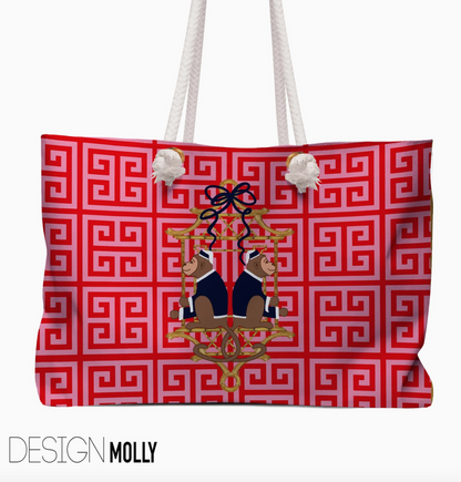 Mahjong Tote Bag – Large Carryall | 29 Designs