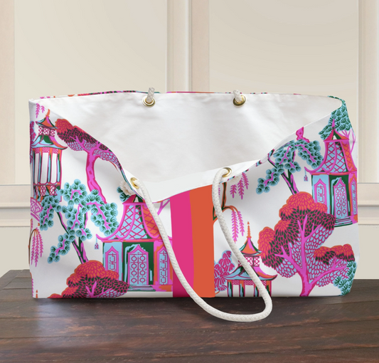 Mahjong Tote Bag – Large Carryall | 29 Designs