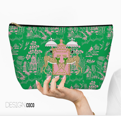 Mahjong Tile Bag – Zippered Carrying Pouch