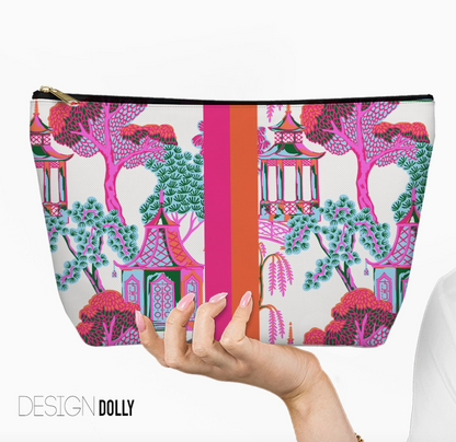 Mahjong Tile Bag – Zippered Carrying Pouch