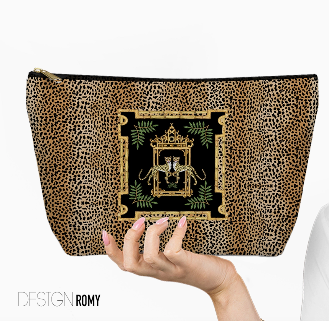 Mahjong Tile Bag – Zippered Carrying Pouch