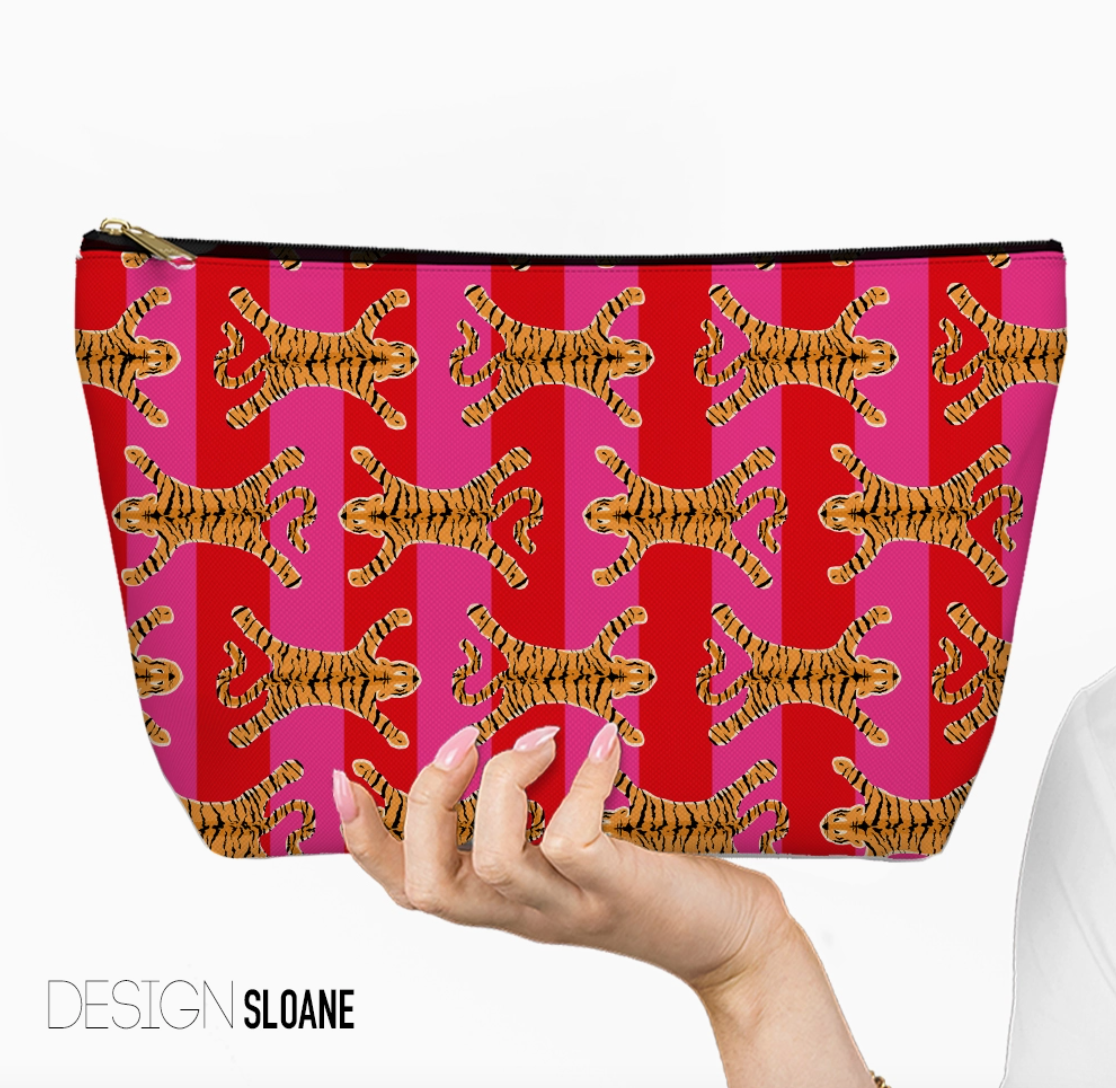 Mahjong Tile Bag – Zippered Carrying Pouch