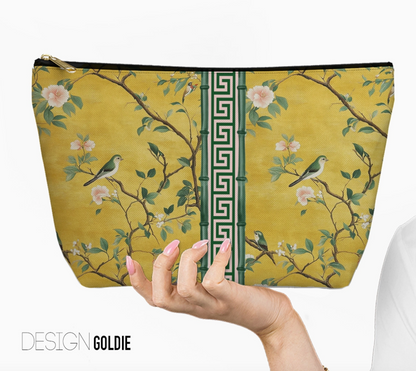 Mahjong Tile Bag – Zippered Carrying Pouch