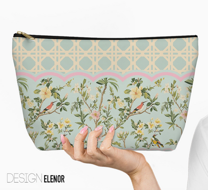Mahjong Tile Bag – Zippered Carrying Pouch
