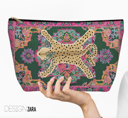 Mahjong Tile Bag – Zippered Carrying Pouch