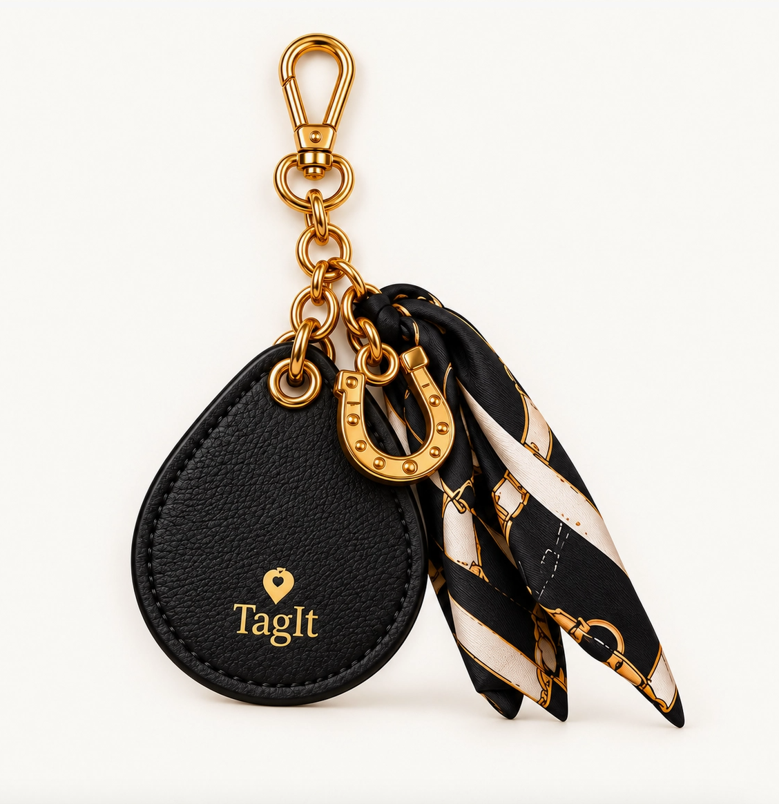 Keep Close AirTag Keychain – Scarf & Charm | 6 Colors
