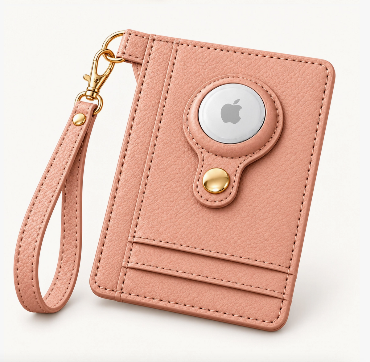 Everyday Duo Gift Set – Blush Wallet & Bow Keychain