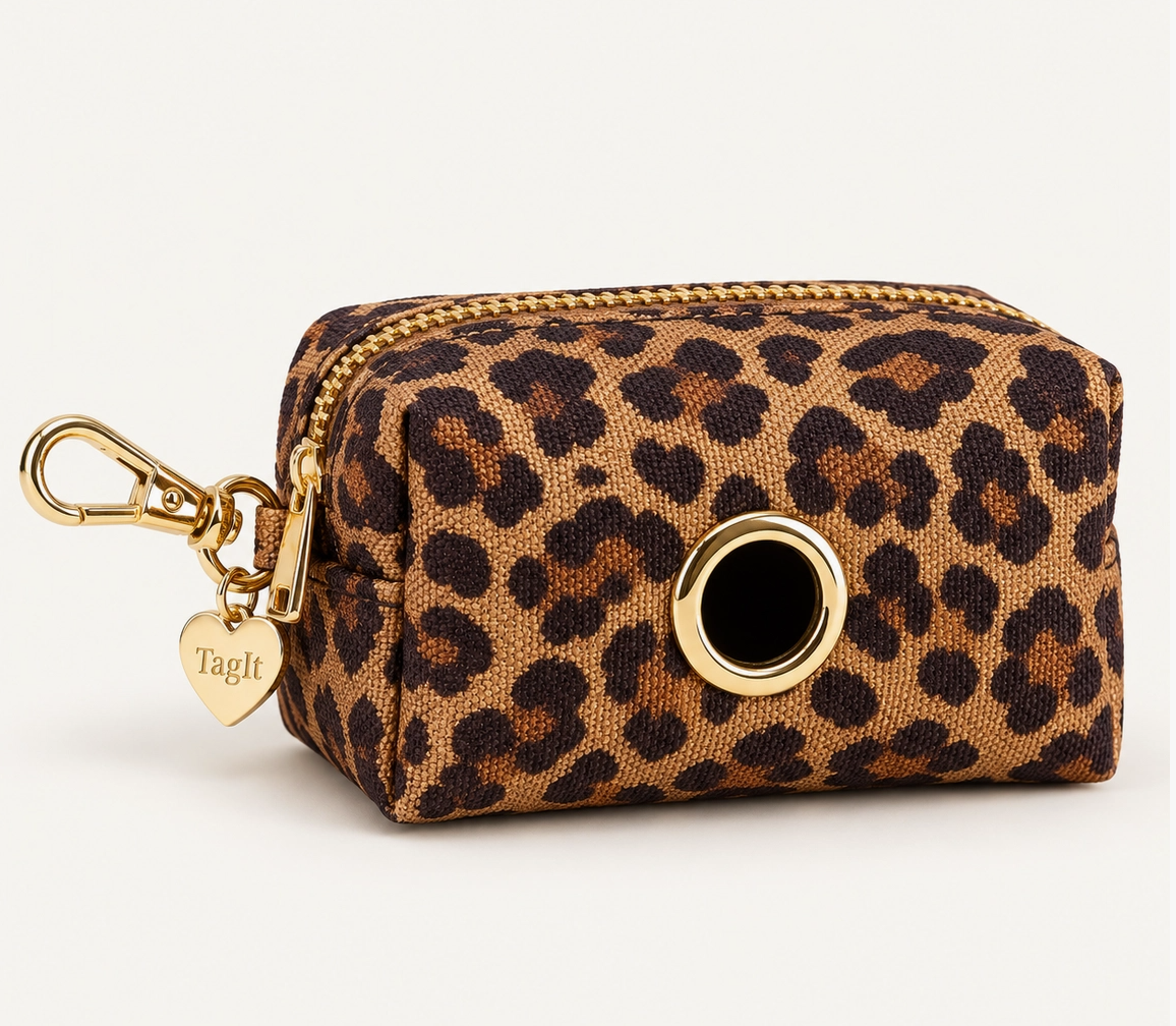 Walk Essentials Gift Set – Leopard Print Dog Accessories