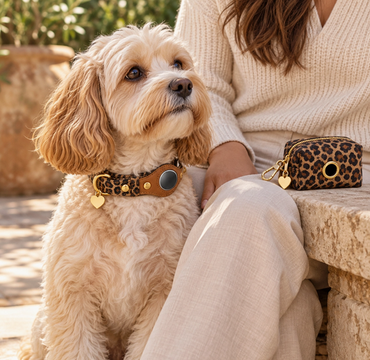 Walk Essentials Gift Set – Leopard Print Dog Accessories