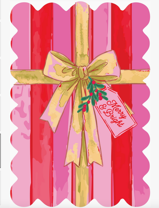 Merry & Bright Christmas Mahjong Shufflers – Set of 2