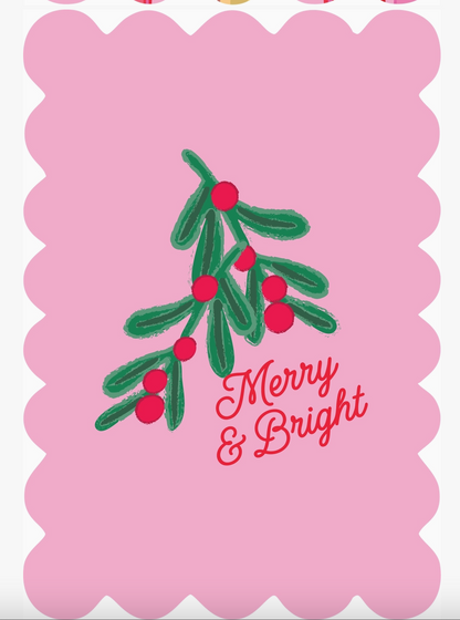 Merry & Bright Christmas Mahjong Shufflers – Set of 2