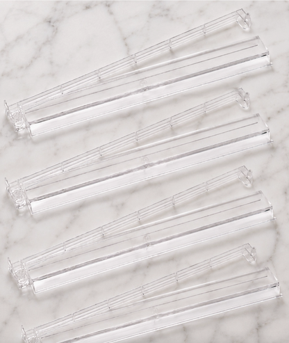 Mahjong Racks with Pushers – Set of 4, 17.5"
