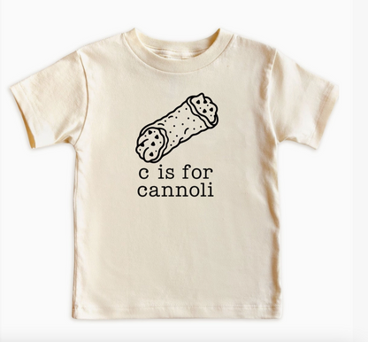C Is for Cannoli Baby Bodysuit & Kids' T-Shirt