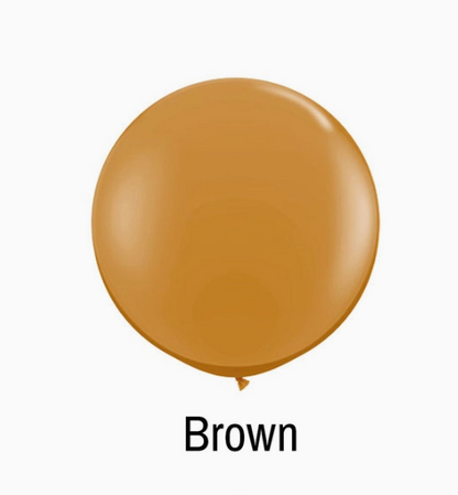 Giant Grad Balloons (36") - Dark Neutral