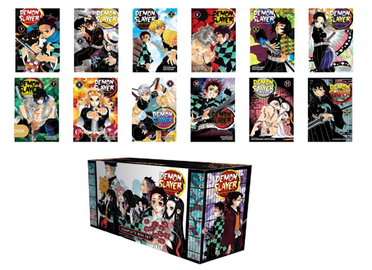 Demon Slayer: Kimetsu No Yaiba Complete Box Set By Koyoharu Gotouge