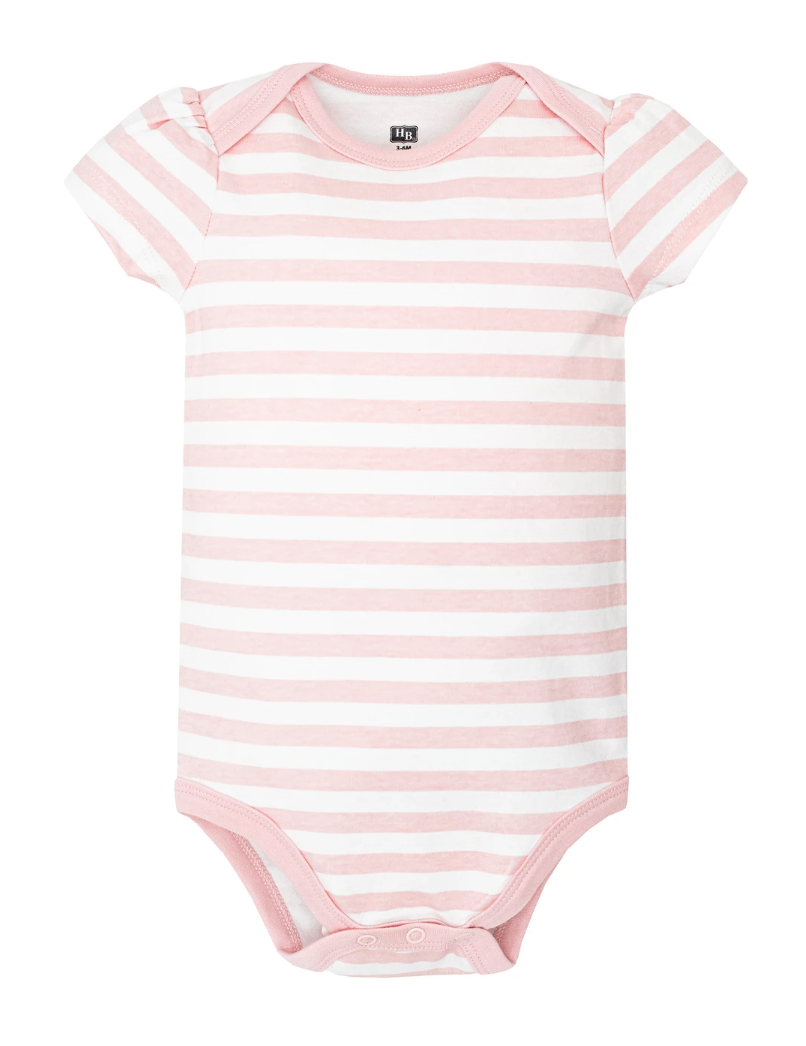 Hudson Baby Cotton Bodysuits 5-Pack, Bonjour Paris - NY Gift Boutique