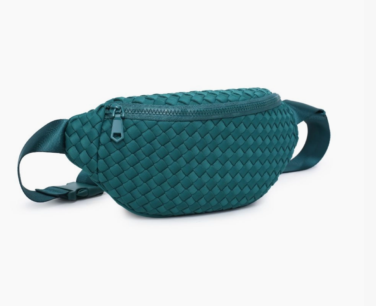 Aim High Woven Neoprene Belt Bag - NY Gift Boutique