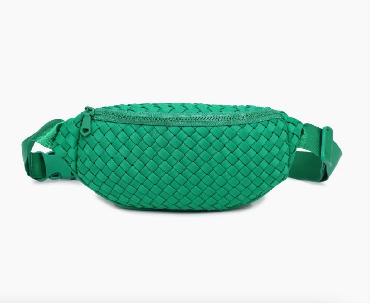 Aim High Woven Neoprene Belt Bag - NY Gift Boutique