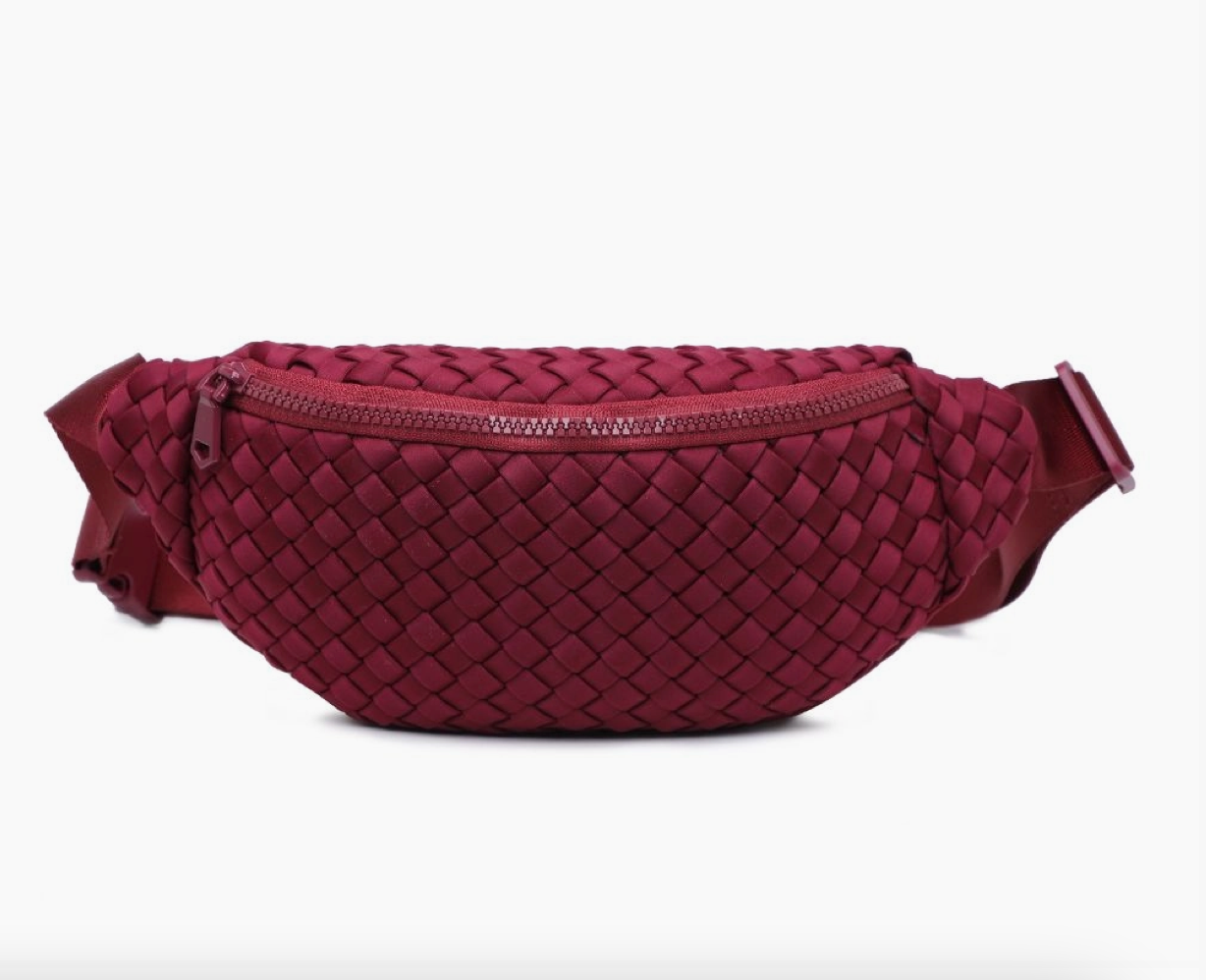Aim High Woven Neoprene Belt Bag - NY Gift Boutique