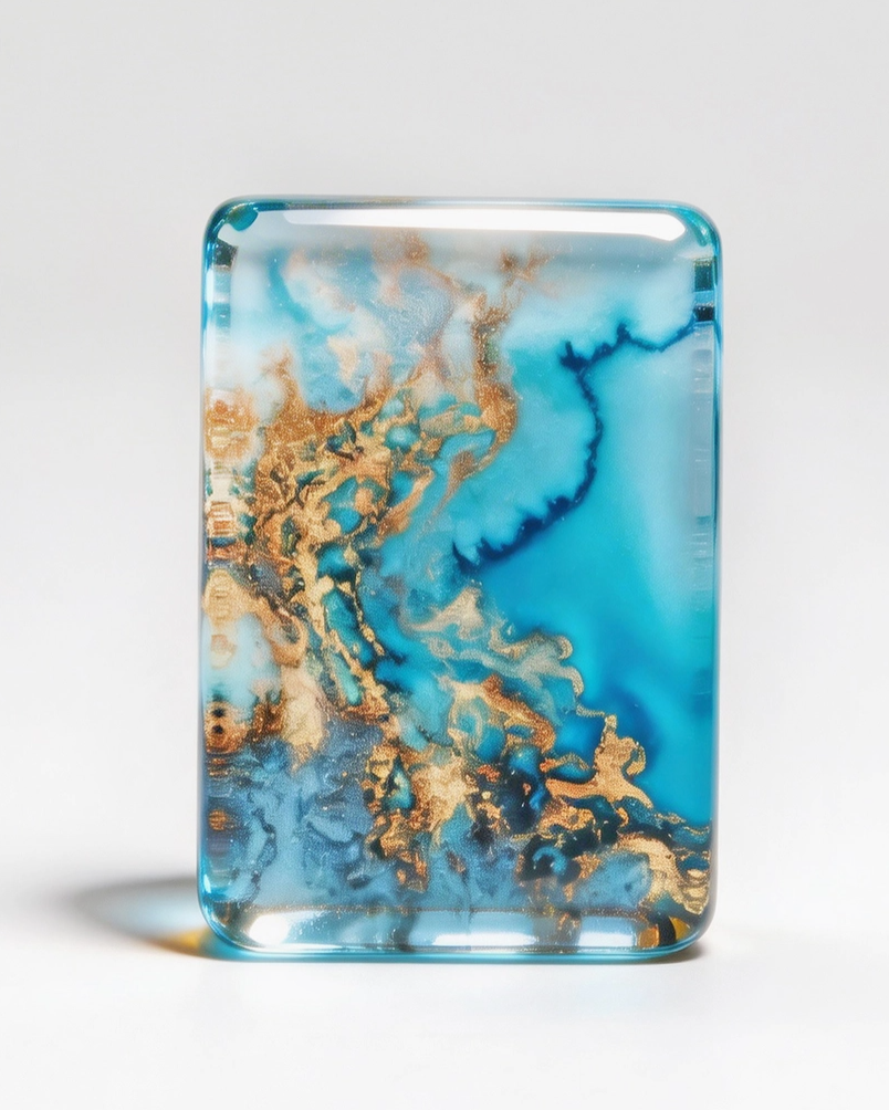 Blue Ocean Acrylic American Mahjong Set - NY Gift Boutique