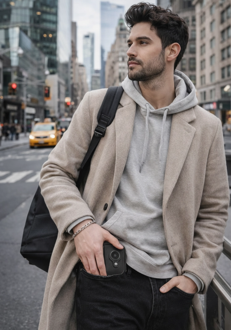 The Essentials Set – AirTag Wallet, Luggage Tag & Bag Charm