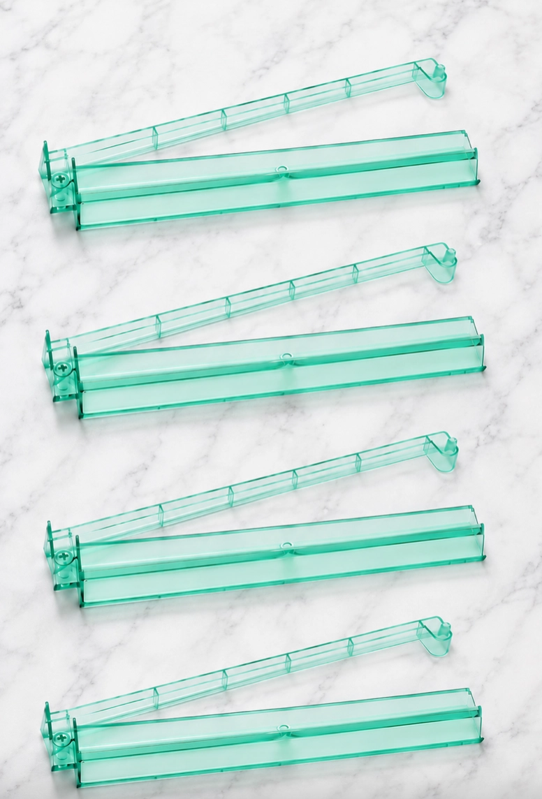 Mahjong Racks with Pushers – Set of 4, 17.5"