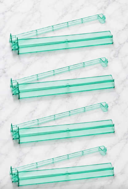 Mahjong Racks with Pushers – Set of 4, 17.5"