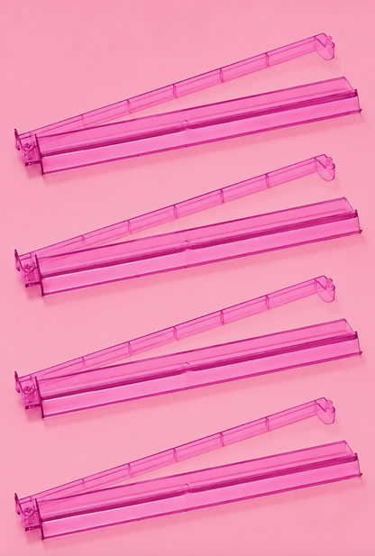 Mahjong Racks with Pushers – Set of 4, 17.5"