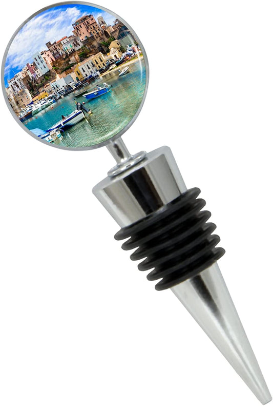 Sicily Wine Bottle Stopper in Gift Box