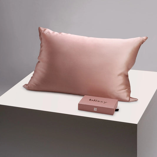 Silk Pillowcase - Rose Gold