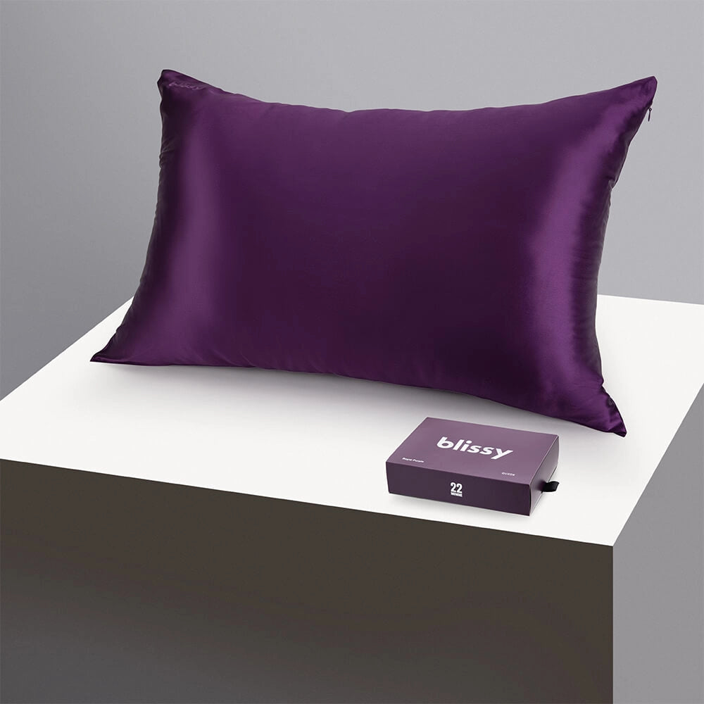 Silk Pillowcase - Royal Purple