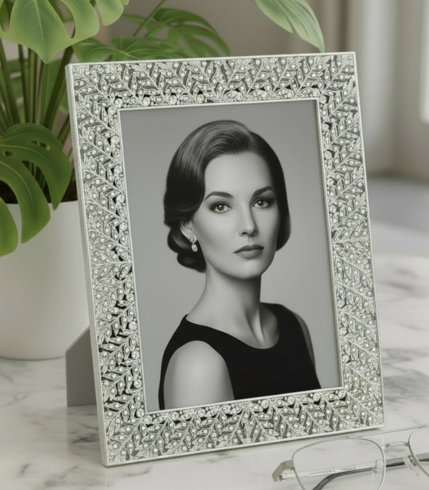 Silver Florence 5" x 7" Frame by Olivia Riegel