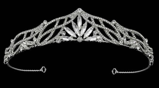 Carla- Rhinestone 1" Flower Girl or Communion Tiara - NY Gift Boutique