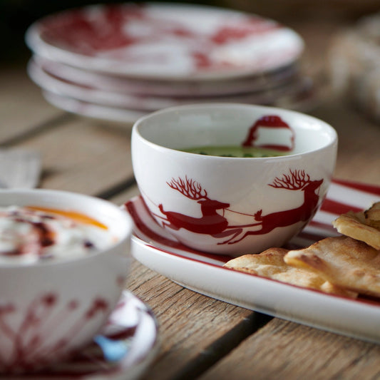 Sleigh Snack Bowl Set of 4