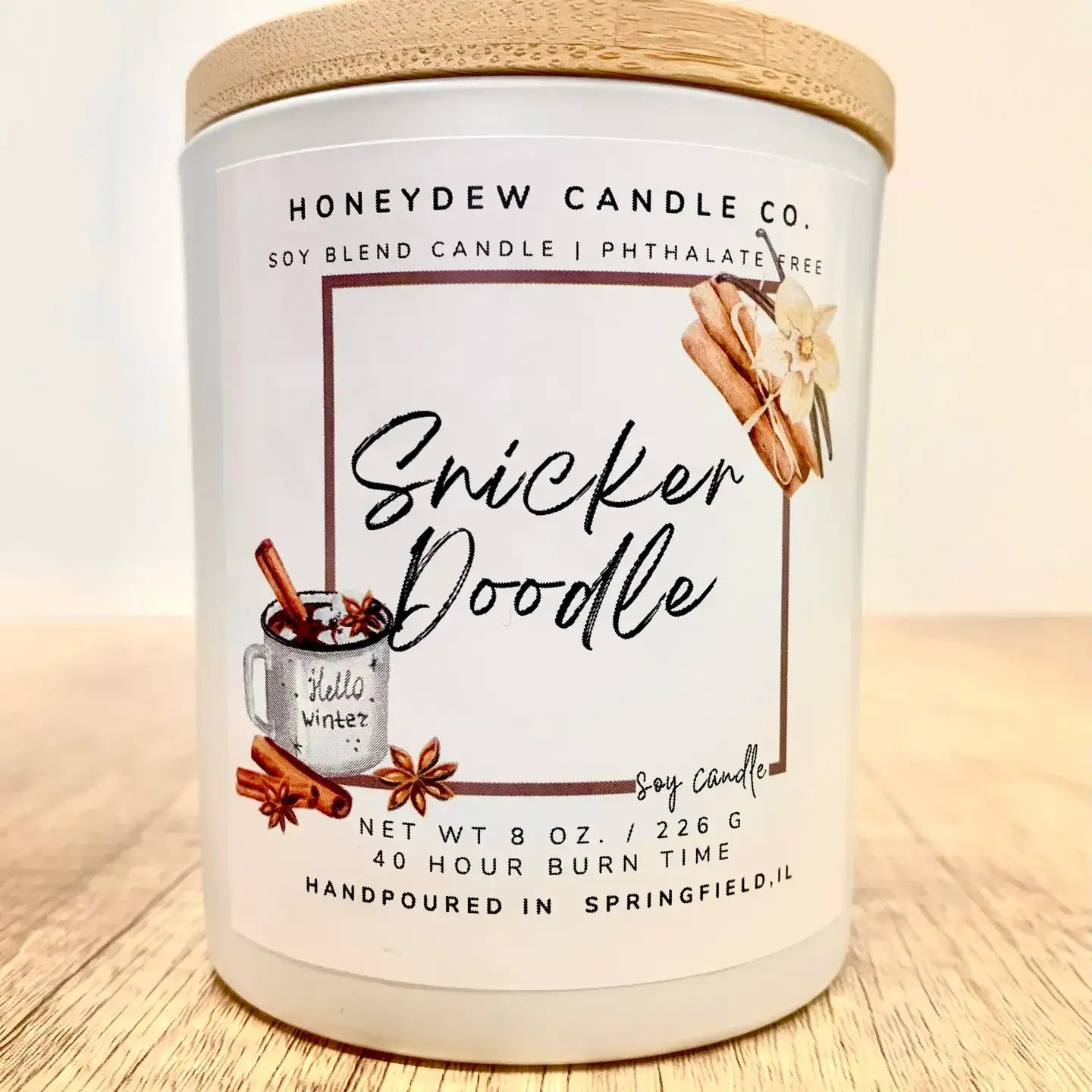 Snickerdoodle 8oz Candle
