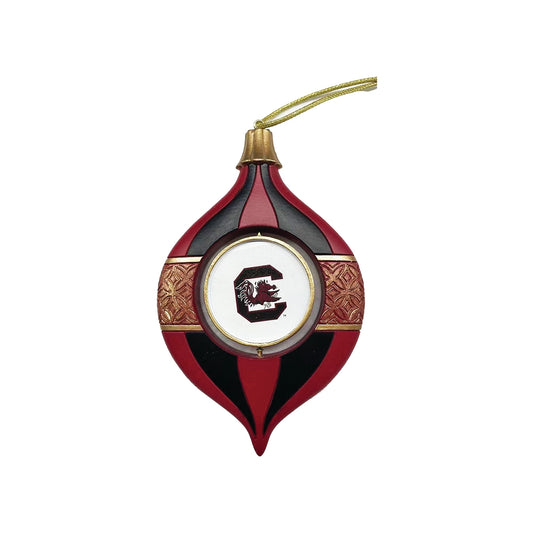 South Carolina 5.5" Spinning Bulb Holiday Ornament