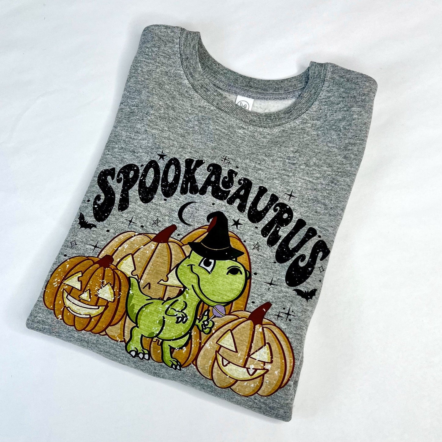 Kids Spookasaurous Halloween Shirt