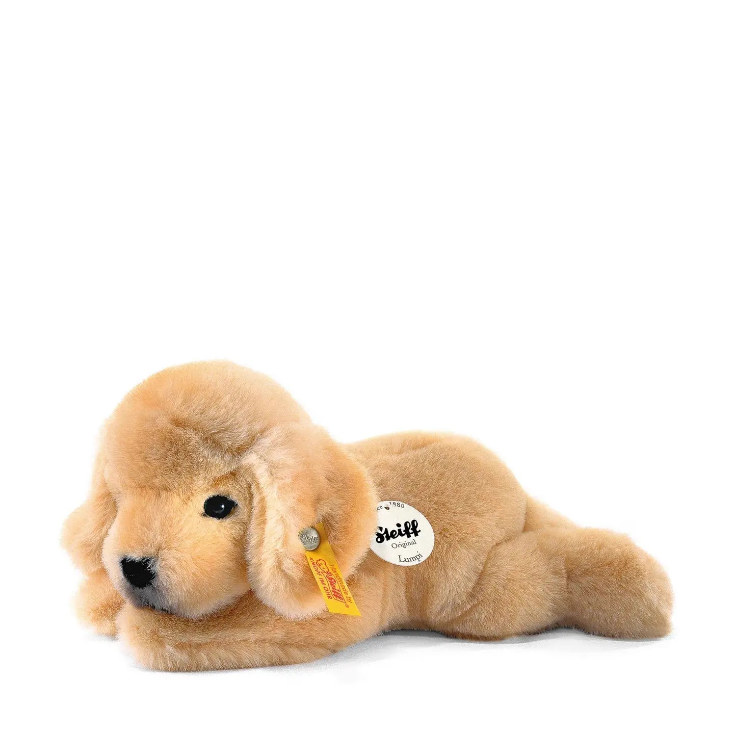 Steiff Lumpi Golden Retriever Puppy Stuffed Plush, 9 In